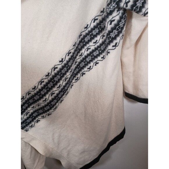 Nine West Lambs Wool Heavy Off White Womens Open Drape Plus Cardigan Size 1X 2X - Picture 5 of 7